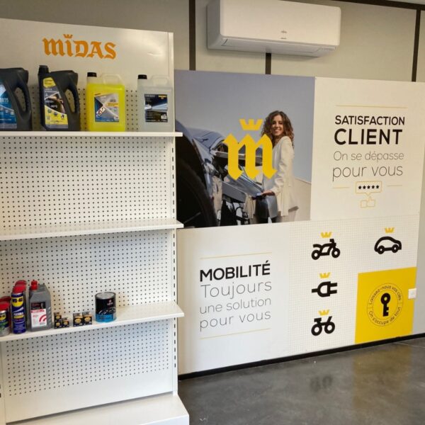 Déploiement nouvelle identité visuelle MIDAS FRANCE - Univers Enseignes (2)