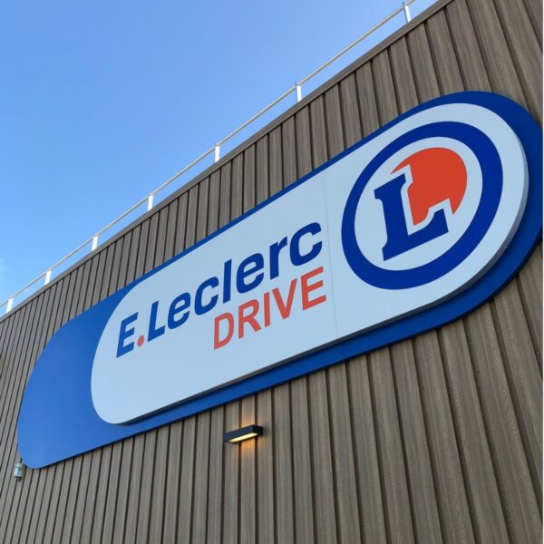 Leclerc Drive Lesparre 33 par Univers Enseignes