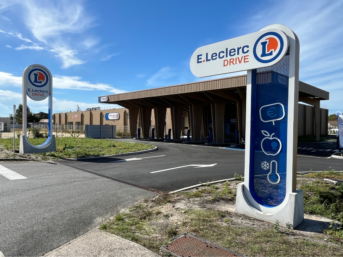 Leclerc Drive Lesparre - Univers Enseignes