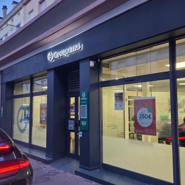 Nouvelles enseignes agence Groupama Épinal