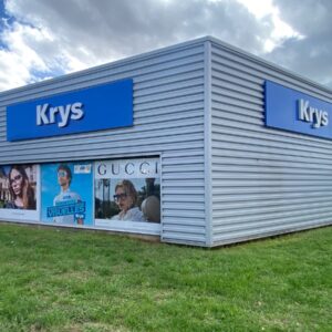 Nouvelles enseignes du magasin KRYS Le Cendre
