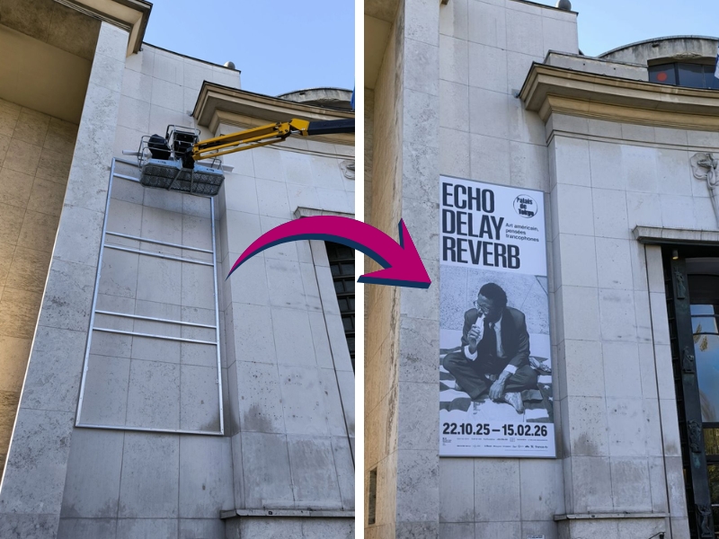 Univers Enseignes-bache palais de tokyo